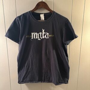 MGLA Black Used Band Tee